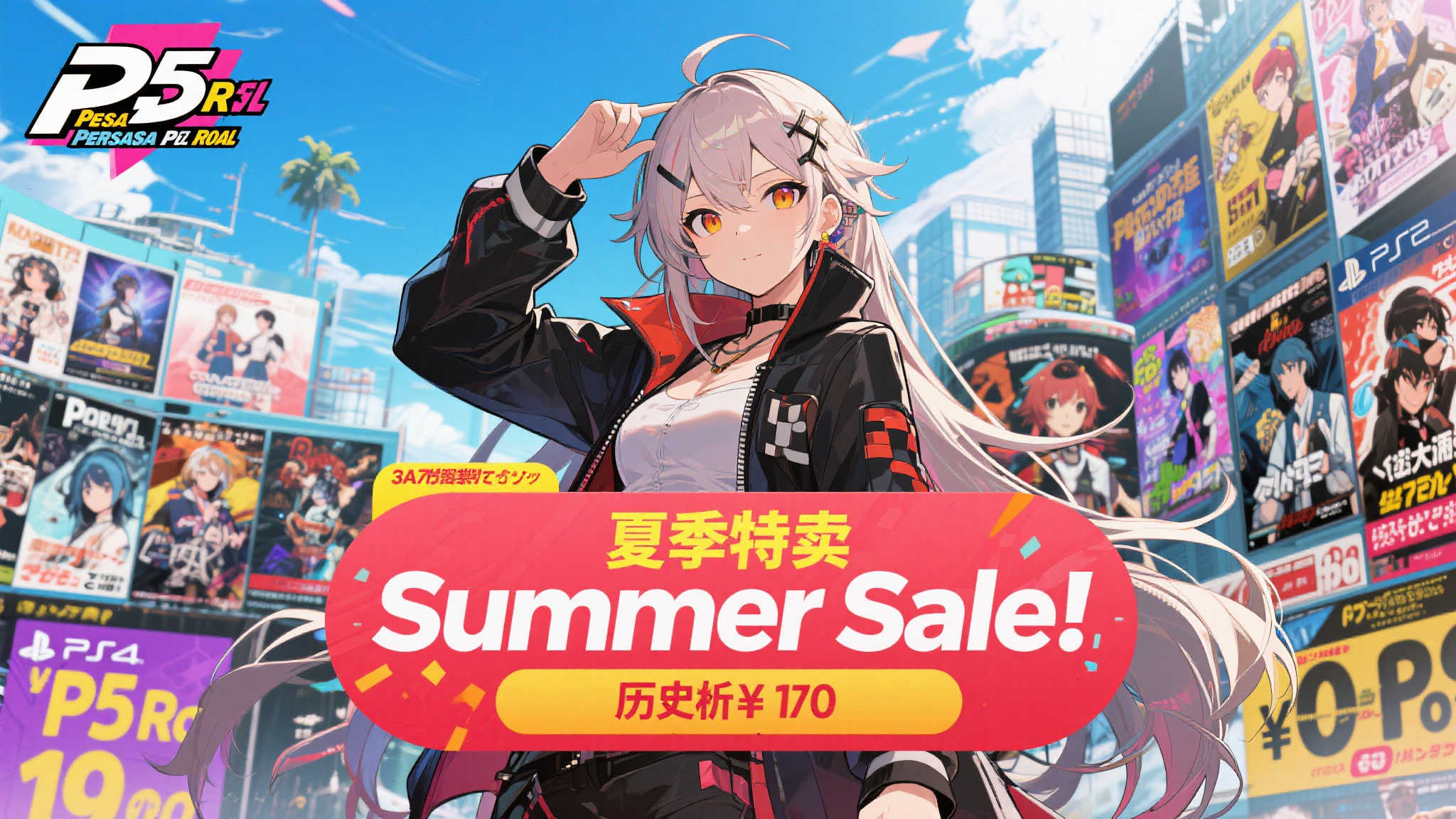 《P5R》史低折扣！夏季特惠3A大作五折起抢！