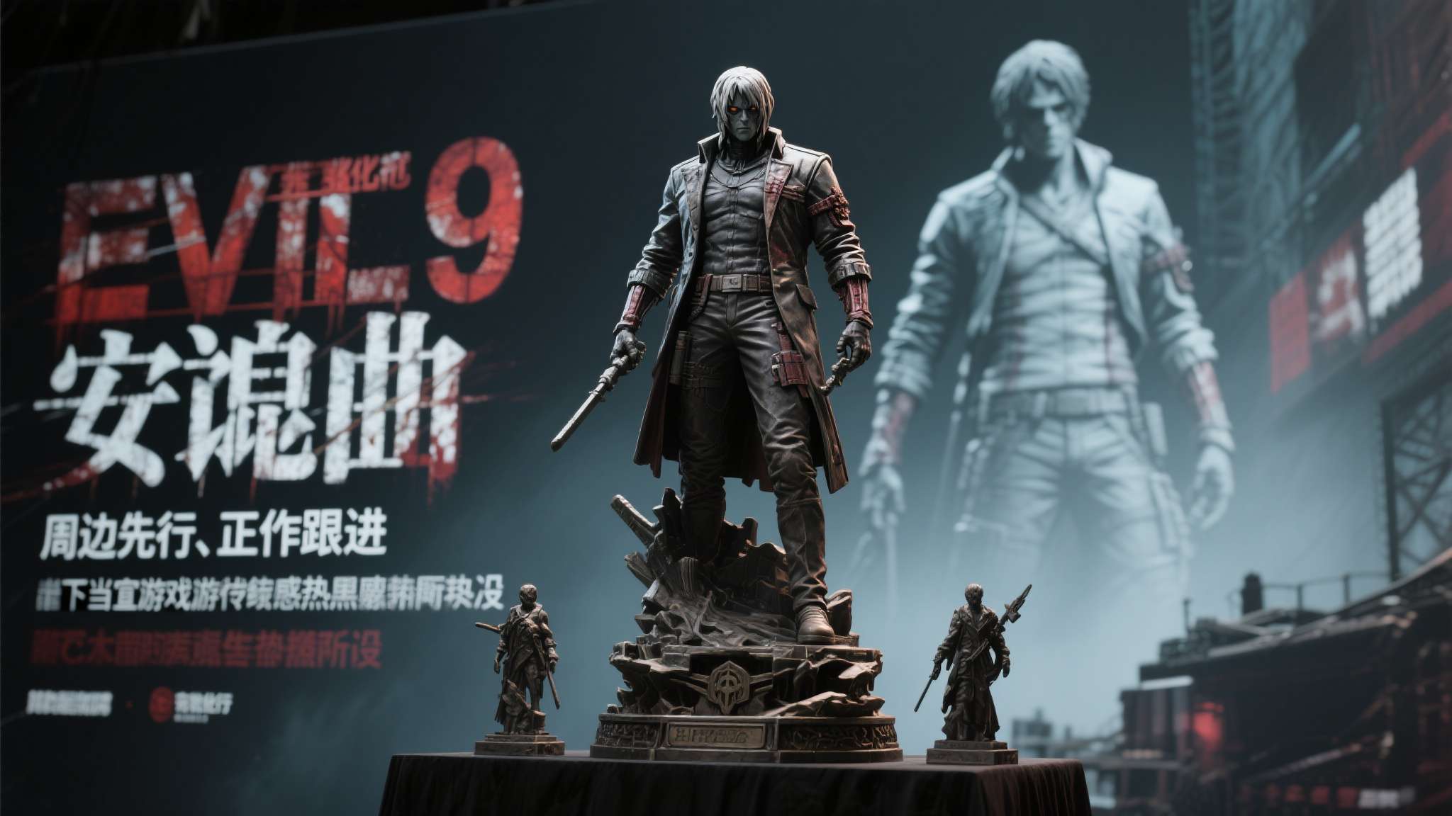 值得关注的是，《生化危机9 安魂曲》本身尚处于宣传预热阶段，雕像的提前亮相既是对